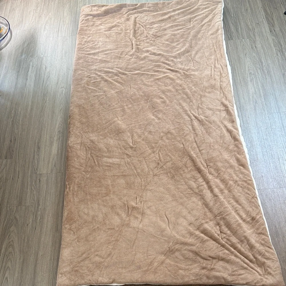 Soft Tan Queen Size Blanket
